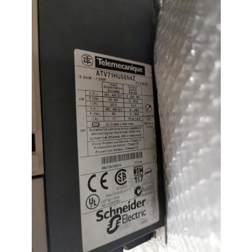 ATV71HU55N4Z ATV71 5.5KW 380V Used One , Inverter Good Working Free Shipping