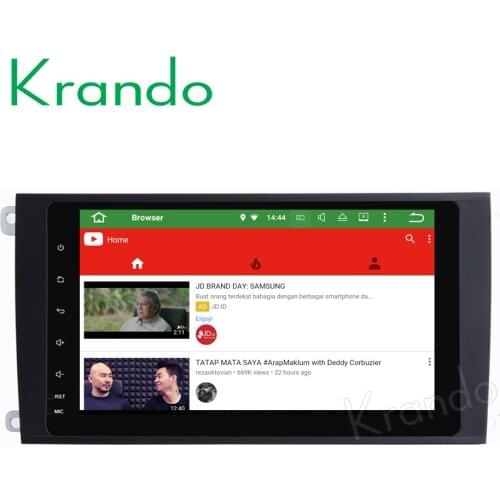 Krando Android 9.0 8" 4G 64G Full Touch (no dvd) car radio gps for porsche cayenne 2003-2011 navigation multimedia system WIFI