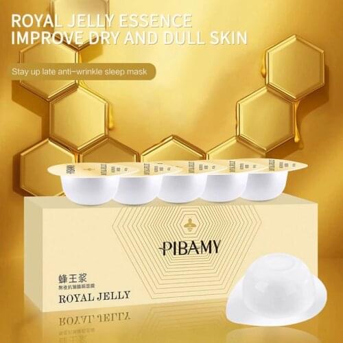 Honey Anti-wrinkle Sleep Mask Aloe Jelly Pudding Face Cream Night Hydrating Face Cream Leave-in Face Masks Care Korean Cosmetics