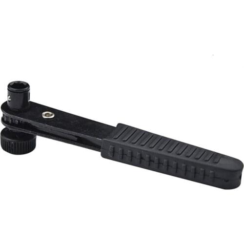 Mini Fast Ratchet Handle Wrench 1/4 Square+ 1/4 Hex Wind Bit Screwdriver Rod for Small Household Appliances/ Screw Assemblies