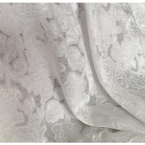 Fashion 100% pure Mulberry flower chiffon wide silk scarf dress Sewing B30