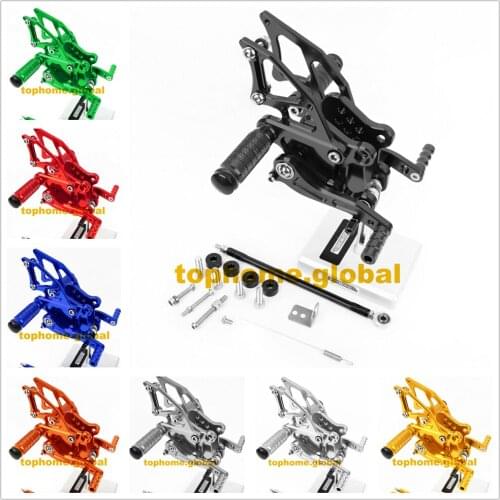 For Kawasaki Ninja 300 2013 2014 2015 2016 CNC Rearsets Foot Pegs Footpeg Rear Brake Shift Set Ninja300 300R