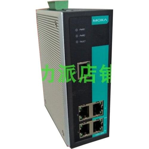 New Original Spot Photo For MOXA EDS-305-T 5-Port Industrial Ethernet Switch, Wide Temperature