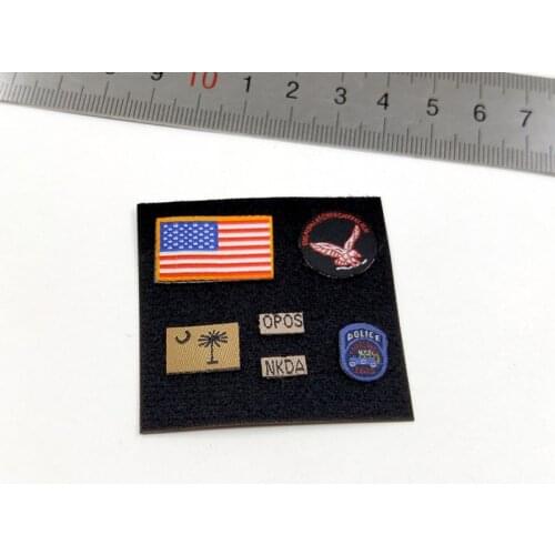EASY/SIMPLE ES 26040B 1/6 Scale American Delta Force Morale Badge Model For Action Figure DIY Accessories