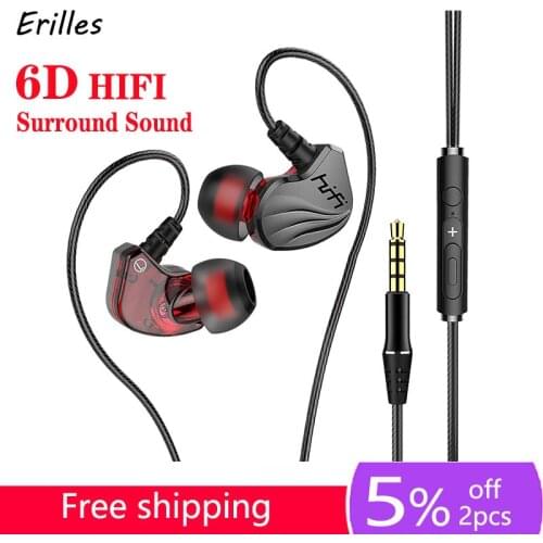 Wired Headphones Earbuds Sports Gaming Earphones in-ear headset With Mic For Xiaomi Huawei nova5 p20 p30 p40 mate20 Mate 30 PS4