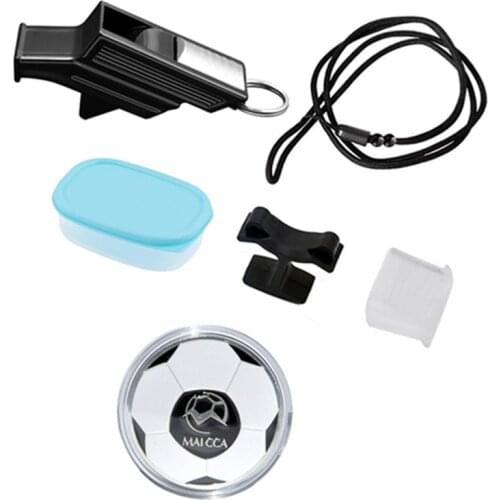 Professional Soccer Referee Whistles Football Whistle with coin