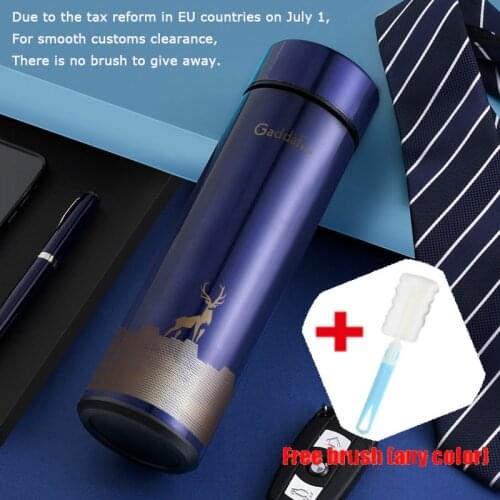 Thermos Bottle Led Digital Temperature Display Stainless Steel Coffee Milk Cup Water Bottle Thermal Mugs Intelligent Cups