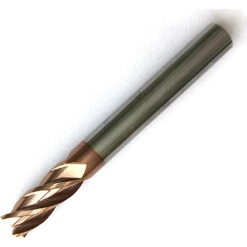 10mm D10*25*D10*75 4 Flutes HRC55 Tungsten Square End Mills Spiral Bits Carbide CNC Flat Endmill Router Bits