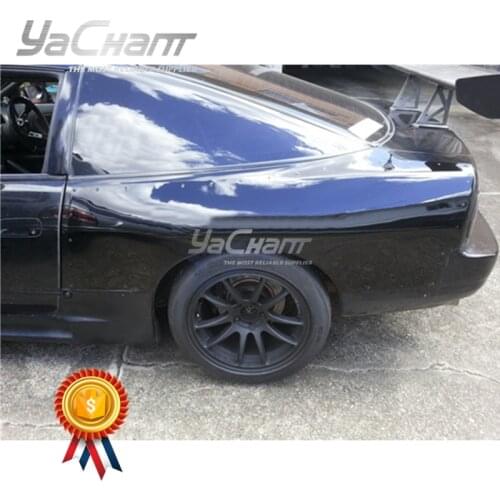 FRP Fiber Glass DMX Style Rear Flares Fit For 1989-1994 180SX RPS13 +50mm Rear Fender Flare Cover