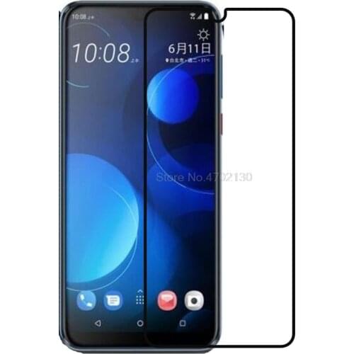 Tempered Glass For HTC Desire 19+ Glass Full Cover Glue Screen Protector For HTC Desire 19s Phone Glass