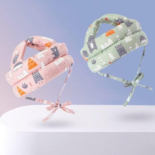 1Pcs Anti-fall Baby Head Protection Cap Cushion Breathable Comfortable Baby Toddler Anti-collision Cap Helmet