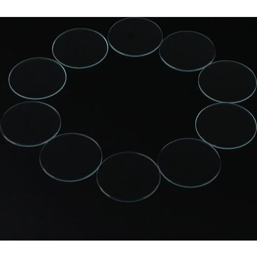 10 Pieces Clear Domed Mineral Glass Watch Replacement Part Watchmaker
