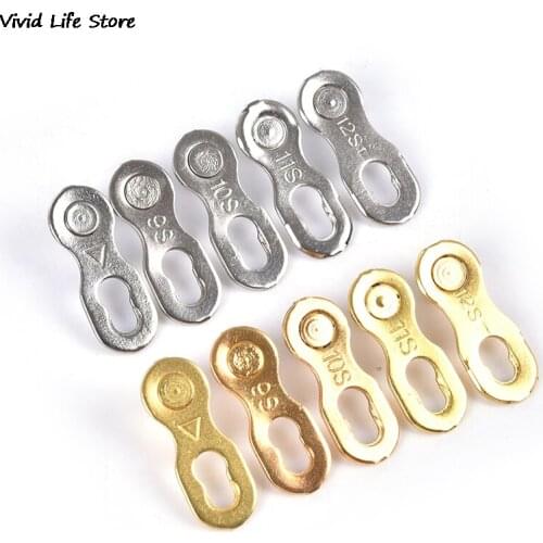 6/7 /8/ 9/10/ 11/12 Speed Bicycle Chain Link Connector Joints Buttons Speed Quick Master Links Chain Mountain Bike Accessories