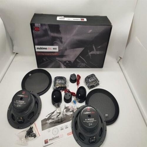 Free Shipping 4 Sets Morel Maximo Ultra 602 Car Audio 6-1/2" 2-Way 120W Component Maximo Car Speaker System Made In Israel