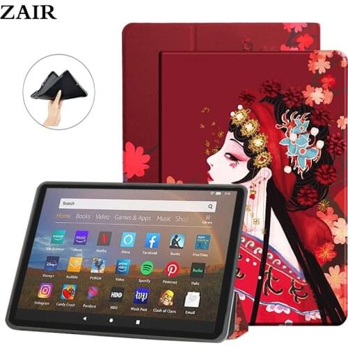 Case for Amazon Fire HD 8 2020 / HD 8 Plus case tablet stand smart cover for Amazon Fire HD 8 2015 2017 2020 8.0‘’ Case shell