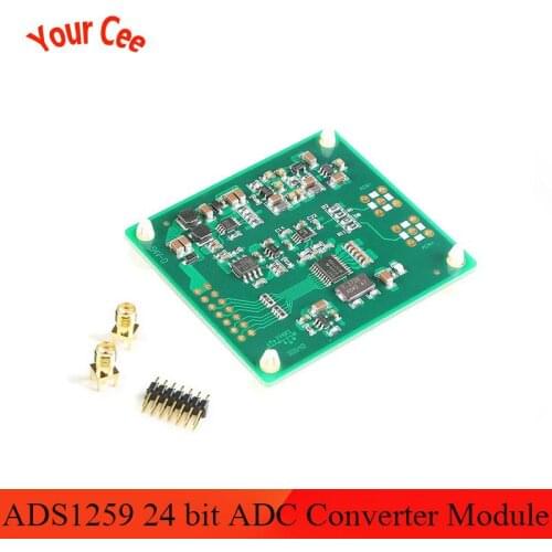 DC-DC ADS1259 24 bit ADC Converter Module High Precision Data Acquisition Wide Power Supply Module Wide Input Differential