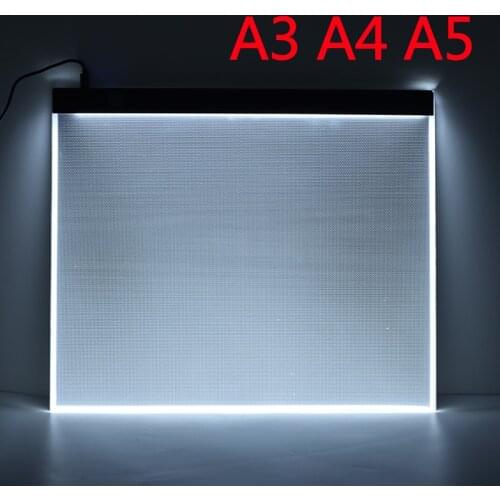 Elice A3 A4 A5 ultra thin LED Drawing Digital Graphics Pad USB LED Light pad drawing tablet Electronic Art Painting Wacom