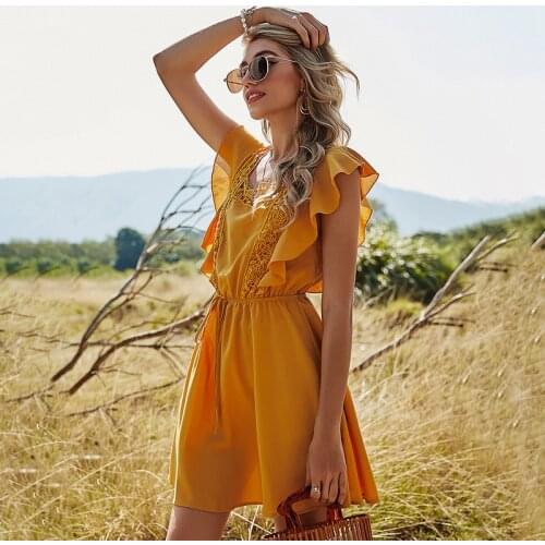 Short Summer Dresses FICUSRONG China