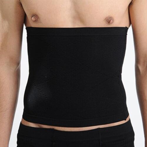 Men Slimming Waist Trimmer Belt Corset Beer Belly Fat Burn Cellulite Burner Tummy Control Stomach Girdle Body Shaper Weight Loss
