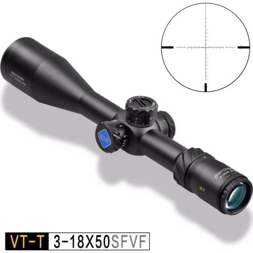 DISCOVERY Riflescope VT-T 3-18X50 SFVF Tactical Rifle Scope Optic Air Hunting Scope With Special Phone Mount Spotting Scope