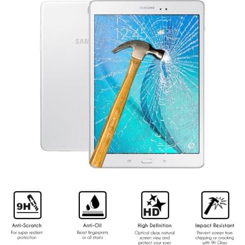 Glass Protector tempered glass tablet for Samsung Galaxy Tab A 9.7 "SM-T550 T555