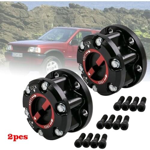 2 piece x fOr ISUZU Pickup Trooper OPEL Frontera Holden Jackaroo Free wheel hub LOCKING HUBS AVM433 897113446PT 8971134460 B022