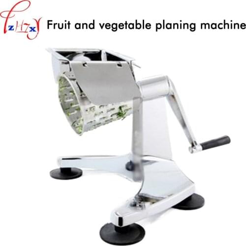 Vegetable slicer salad machine Fruit vegetable planing machine hand-shake multifunction table fruit