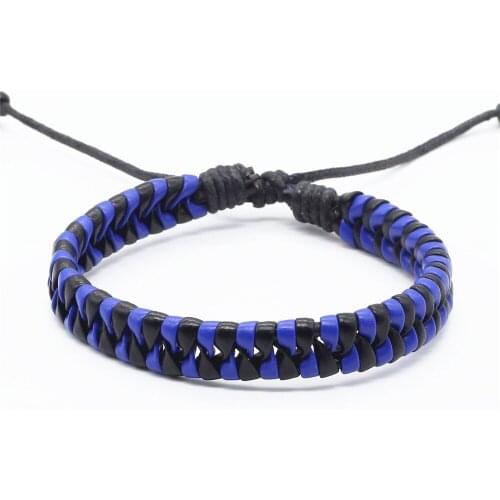 Cool New Fashion Trendy Handmade Vintage Wrap Rope Weave Female Femme Homme Male Leather Women Bracelet For Women Men Jewelry