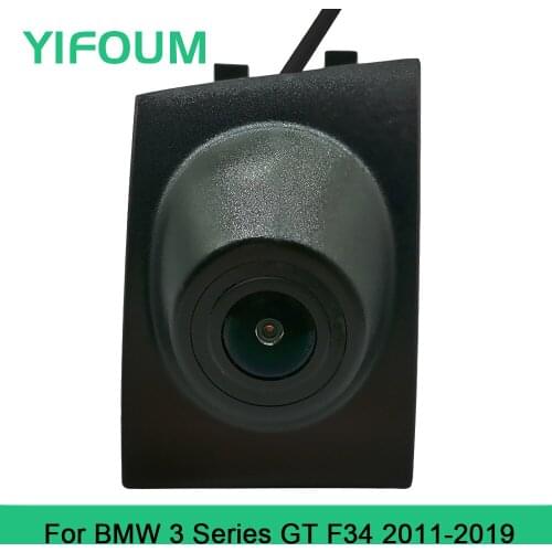 YIFOUM HD CCD Car Front View Parking Night Vision Positive Waterproof Logo Camera For BMW 3 Series GT F34 Gran Turismo 2011-2019
