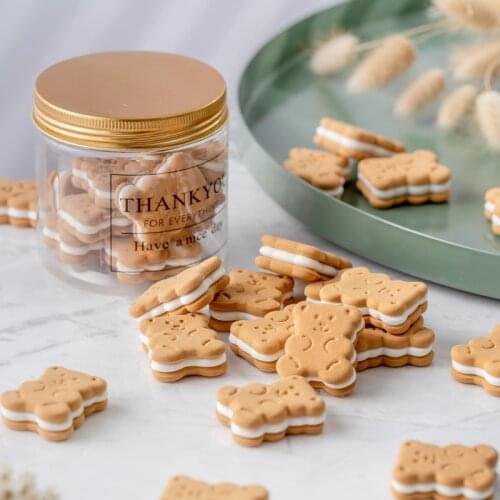 10/20pc Festive Party Supplies Artificial Decorations Foods Simulation Biscuits Chocolate Sandwiched Cake Model table decoration