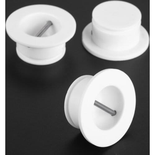 10Pcs 45mm Diameter Nylon Surfboard Leash Plug SUP Board Longboard Leg Foot Rope Round Cup Deck Plugs Surfing Accessory Plastic