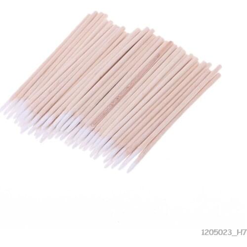 100pcs/pack Cotton Swabs Cleaning Tools For iPhone Samsung Huawei Charging Port Headphone Hole Cleaner Phone Repair Tools