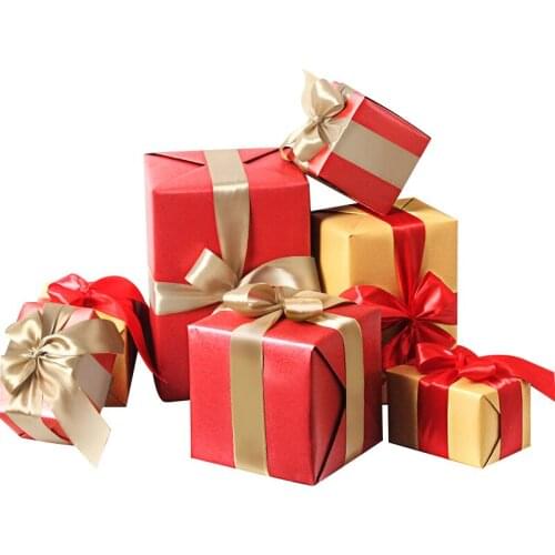 20pcs Party Supplies Gift Box Solid Color Rose Gold baby shower Candy Box Paper Boxes Packing Cookie Bags kids birthday decor