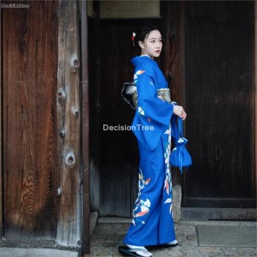 2021 japanese traditional yukata for women retro florao sakura pink kimono ceremony dress for women vintage flower haori kimono