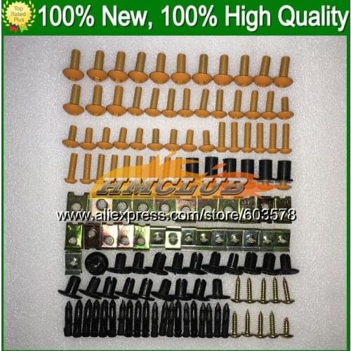 Fairing bolts full screw kit For HONDA VTR1000F SuperHawk VTR 1000 F 1000F 97 98 99 00 01 02 03 04 05 CL131 Nuts bolt screws Nut