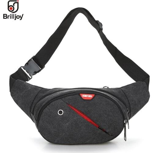 Brilljoy Men's Waist Bags