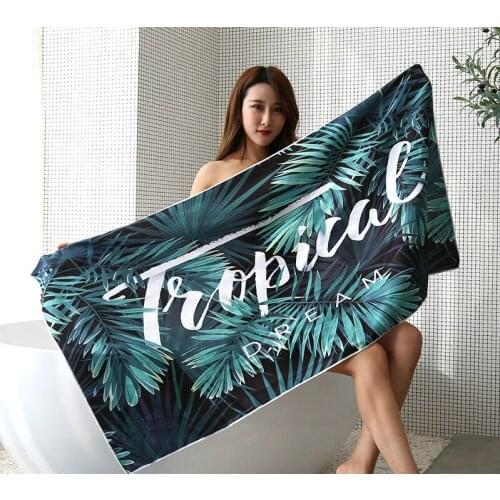 Swimming Towel Fast Drying Microfiber Can Wear A Variety of Bath Towel Towel Microfiber Beach Holiday Square Beach Bath Skirt