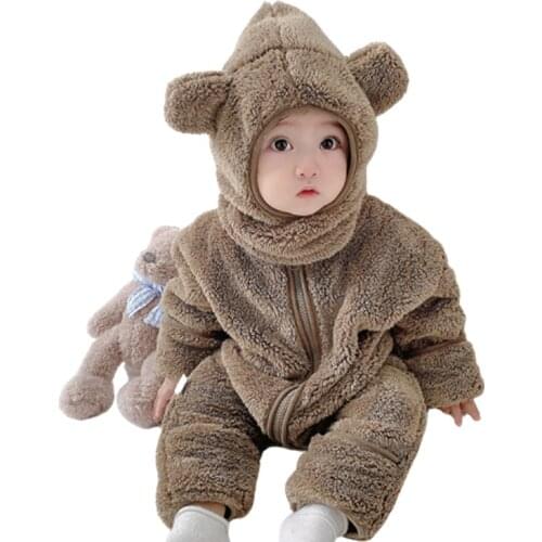 Baby Romper Overalls For Children Unicorn Jumpsuit Infant Bebe New Born Baby Winter Clothes footies