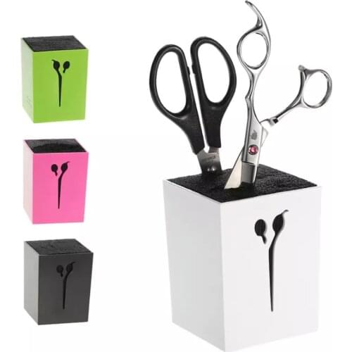 Hairdressing Scissors Storage Box Hair Clip Storage Box Storage Box Barber Tools Hairdressing Scissors Support Box exquisite
