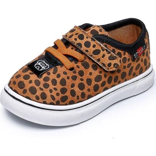SKOEX Kids Shoes for Boys Girls Leopard Fashion Sneakers Slip On Loafer Toddler Baby Low Top Flat Casual Shoes Childrens Sneaker