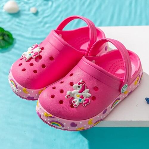 Summer Kids Baby Sandal Breathable Comfortable Beach Shoes for Boys and Girls Non - Slip Beautiful