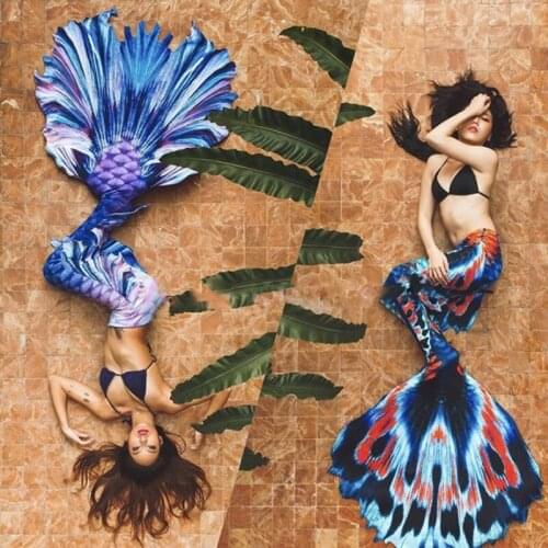 Summer oversized mermaid tail custom swimsuit fish skin aquarium show show diving photo swimsuit + bra stunning adult models