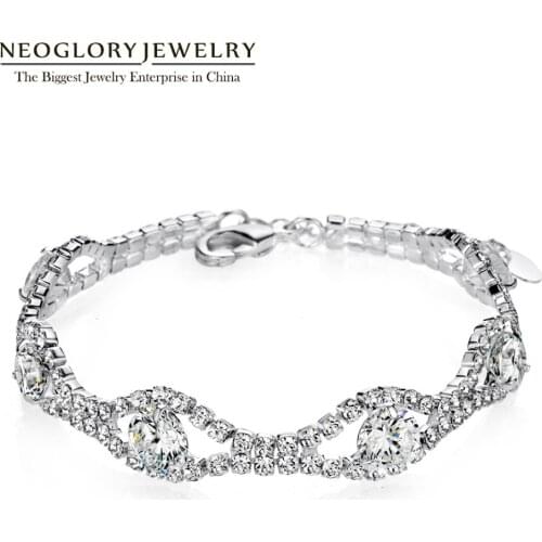 NEOGLORY White Bracelets