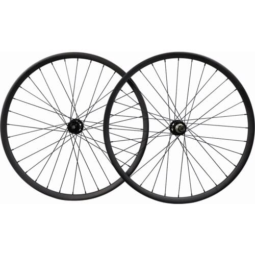 2020 ican newest super light 29ER 27C carbon MTB clincher tubeless wheelset 32/32H OEM is also avaliable with Nova tec hub