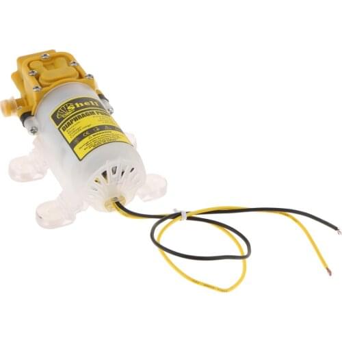 New DC 12V 4L/Min 5bar Diaphragm Self Priming Water Pump High Pressure Car Boat