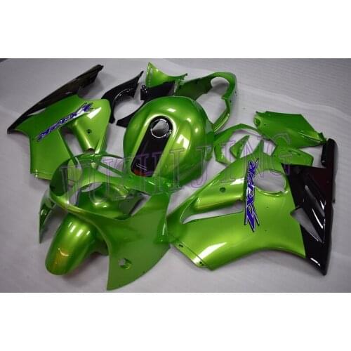 Plastic Fairings Zx 12r 2000 Fairing Kits Zx 12r 2000 Green Black Fairing Kits for Kawasaki Zx12r 2000 - 2001
