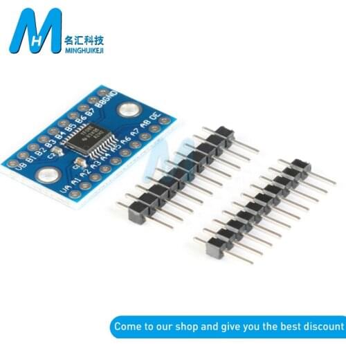 5pcs TXS0108E 8 Channel Logic Level Converter Bi-Directional High Speed Full Duplex Shifter 3.3V 5V for Arduino Raspberry Pi