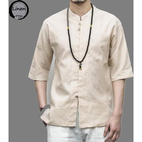 TTXI Mens Linen Shirts