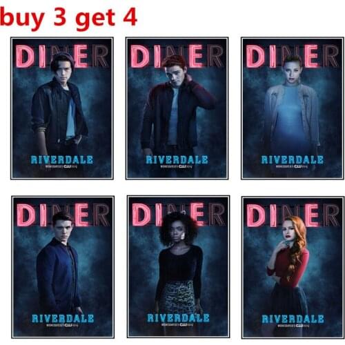 TV series Riverdale Poster Wall Stickers poster prints high quality for living room home decor