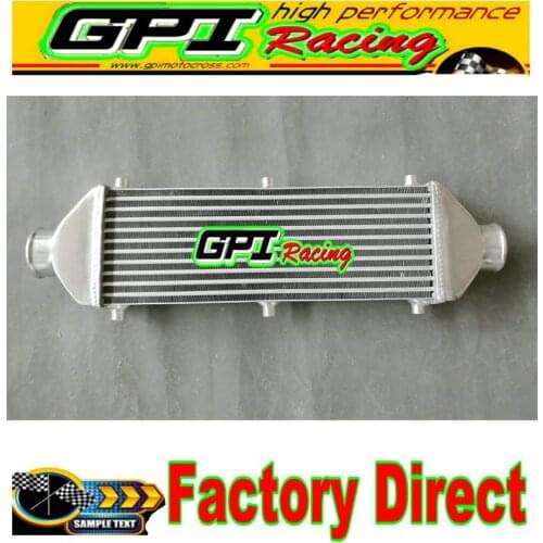 Universal Tube&Fin Design Aluminum Intercooler 430x150x50 mm 2.6" Inlet /outlet